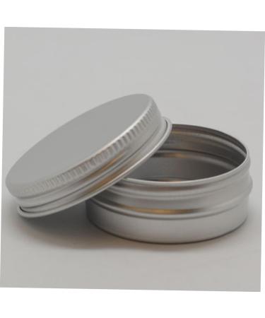 FRCOLOR Cosmetic Jars Travel Containers for Toiletries Travel Glass Butter Cream Oil Pastels Travel Jars for Creams Cream Jars with Lid Tea Pomade Aluminium Tin Travel Can - Buy Online on GoSupps.com