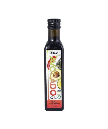 Avohass New Zealand Chili Extra Virgin Avocado Oil 8.5 fl oz Bottle