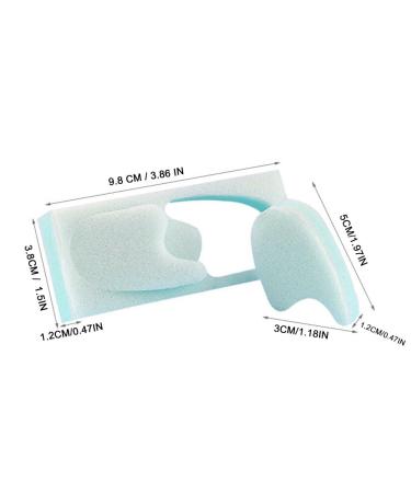 Set of 5 Sponge Hallux Valgus Straightener Toe Separators for Relief and Corrective Feet Care - Buy Online on GoSupps.com