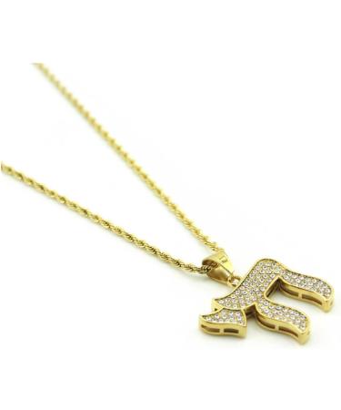 HAPINARY Rhinestone Necklace Necklaces Jewelry Necklaces Beach Clavicle Chain Fashion Necklace Pendant Diamond Man Hebrew - Buy Online on GoSupps.com