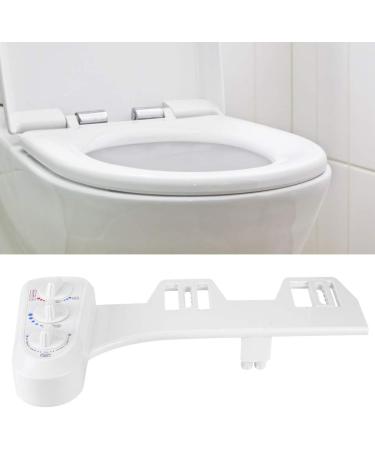 Buy G1/2 Thread Bidet Toilet Seat - Hot & Cold Water Easy Installation Double Nozzle - International Shipping Available - Buy Online on GoSupps.com