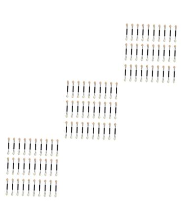 FOMIYES 150 Pcs Make up for Face Dual Sides Eyeshadow Brush Eyeshadow Brush Kit Makeup Brush 7.5X0.5cmx3pcs As Shownx3pcs