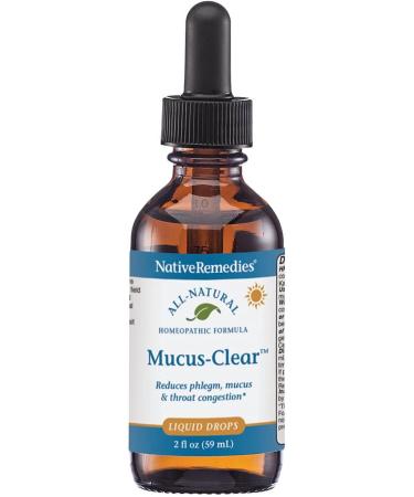 Native Remedies Mucus-Clear 2 Pack - Natural Relief for Excess Mucus | Buy Online - Buy Online on GoSupps.com