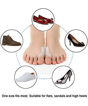 Pedimend Silicone Gel Toe Separator - Valgus Protector & Bunion Corrector for Men & Women - Foot Care (1 Pair) - Buy Online on GoSupps.com