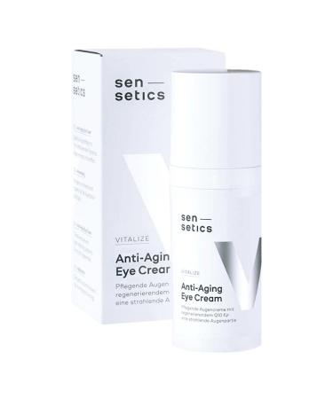 Sensetics Vitalize tinted eye cream with Q10 for eye care 15 ml