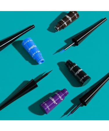 Wet n Wild MegaLiner Liquid Eyeliner in Dark Brown - Long-Lasting Formula - Buy Online on GoSupps.com