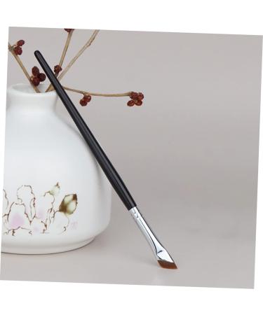 Baluue 8 Pcs Eyebrow Brush Portable Eyeliner Brush Thin Makeup Brush Flat Eyeliner Brush Angled Brush Wood - Buy Online on GoSupps.com