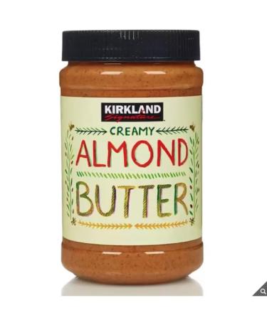 Kirkland Signature Creamy Almond Butter- Kosher - Gluten Free - Oil Separation Occurs Naturally - Stir Product Before Use - 765g