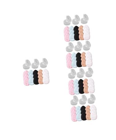 HAPINARY 75 Pieces Women's Makeup Powder Puff Powder Puffs Makeup Puff for Women Foundation Cream Puffs Sponge Powder Puff Face Foundation Puff Loose Powder Makeup Pads