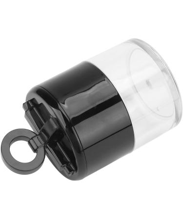 Verdant Touch Loose Powder Empty Box Portable Mini Loose Powder Empty Box with Flocking Puff Mushroom Shape Plastic Makeup Powder Container - Buy Online on GoSupps.com