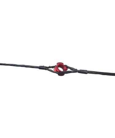 Southland Archery Supply Aluminum Peep Sight for Compound Bow - 2 Pack Red 1/4 - Buy Online on GoSupps.com