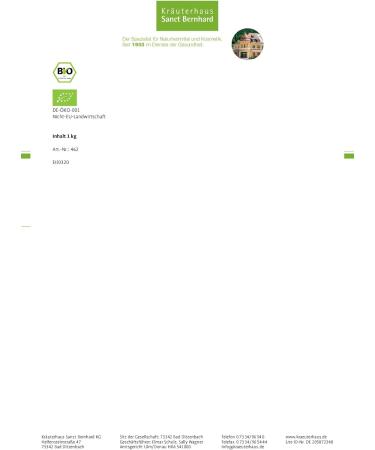 Buy Sanct Bernhard Organic Chia Seeds 1000g - Rich in Plant-Based Omega-3 Fatty Acids | International Shipping Available - Buy Online on GoSupps.com