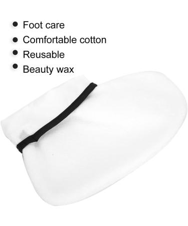 Demeras Foot Paraff 26x19x3 Paraffin Wax Therap Booties Cotton Foot Care Heat Preservation Wax Therap Booties - Buy Online on GoSupps.com