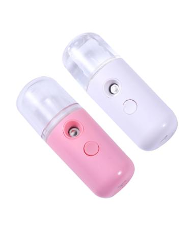 Baluue 2pcs Atomizer Mini Diffuser Humidifier Mist Diffuser Mist Spray Aromatherapy Diffuser Air Humidifier