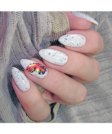 Alexnailart Nail Art Stamping Plate FA015 - Feathers Fashion Design Template - Buy Online on GoSupps.com