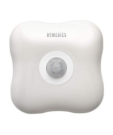 Homedics TotalClean UV-C Light Plug-in Air Sanitizer for Bathrooms  Bedrooms  Small Spaces  Photocatalyst Ionizer Reduces Odors  Bacteria and Virus  Auto-On Motion and Night-Light
