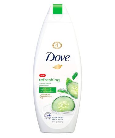 Dove go fresh Body Wash Cucumber and Green Tea 22 oz ( Pack of 6)
