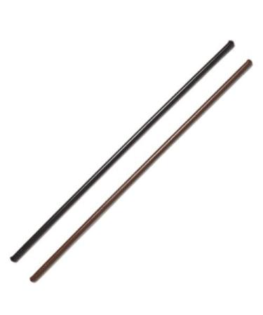 HySCHOOL Leather Cane (22in) (Black) 22in Black