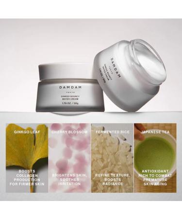 Lightweight Water Cream Moisturizer - Hydrating Refreshing and Bouncy Texture for All Skin Types Helps Lock in Moisture Improve Skin Elasticity and Maintain a Radiant Glow - (1.76 oz) - Buy Online on GoSupps.com
