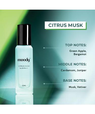 Moody Cedar Spice & Citrus Musk Day To Night Combo Perfume Set For Men | Eau De Parfum | Gift Hamper For Men | Perfume Gift Pack | Men Perfume | Long Lasting Upto 8 Hours | Pocket Friendly | Pack of 2 - Buy Online on GoSupps.com