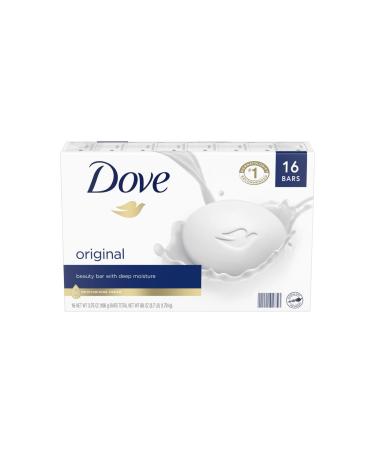 Dove Bar Soap Moisturizing 16 Bars 4 Oz