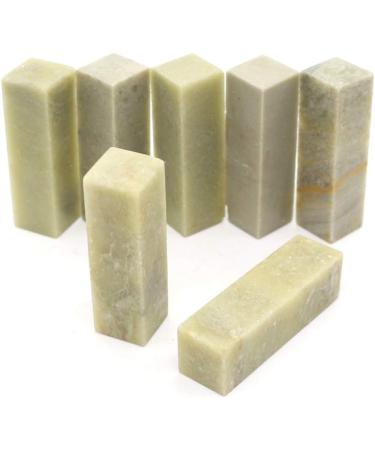 HEALIFTY 5pcs Chinese Seal Stone Chop Seal Calligraphy Qingtian Stone Tools 1.5x1.5x5cm Size m - Buy Online on GoSupps.com