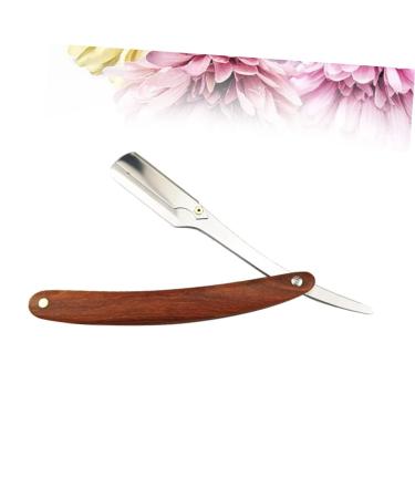 Minkissy Men's Razors & Body Shavers - Safe Straight Blade Folding Razor with Panda Headband | Premium Manual Wooden Shaving Tools for Men - Buy Online on GoSupps.com