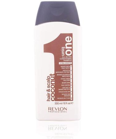 Revlon Uniq One Coconut Hair & Scalp Conditioning Shampoo 300ml - Buy Online on GoSupps.com