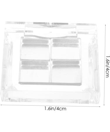 Hemoton 2 Sets Eyeshadow Eye Shadow Empty Blusher Pans Lipstick Cases Blush Palette Lipstick Box Square - Buy Online on GoSupps.com