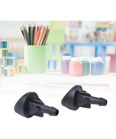 ULTECHNOVO Pair Jet Washer Nozzle Water Spray Windshield Wiper Spray Buckle Car - Buy Online on GoSupps.com