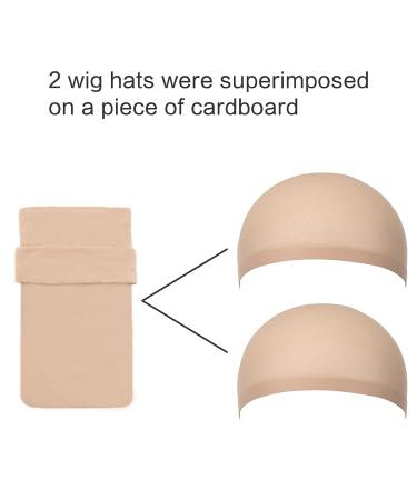 12PCS Beige Nylon Mesh Wig Cap Net by Akstore - Natural Wig Caps - Buy Online on GoSupps.com