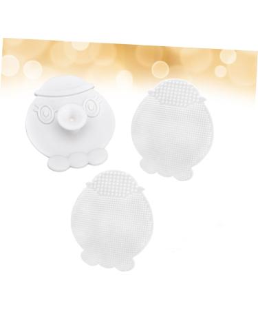 minkissy Brush Face Cleansing Brush Facial Brush Skin Friendly Silicone Brush Silicone White 7x6.2cm - Buy Online on GoSupps.com