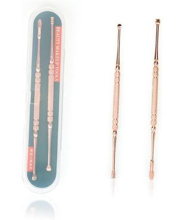 Angoily Ear Spoon for Home Ear Wax Remover Ear Pick Earpick Cleaner Double Head - Buy Online on GoSupps.com