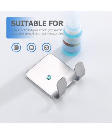 Lurrose Stainless Steel 6th Shaver Holder - High-Performance Bathroom Organizer & Shower Hook for Razors | Utility Storage Hooks - Buy Online on GoSupps.com