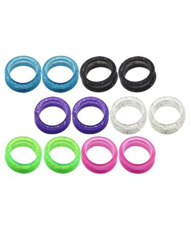 Iplusmile 12 -hour silicone ring scissor finger ring for pets grooming scissors for dogs hair clipper finger rings barber cosmetics protective fingers prevent callus