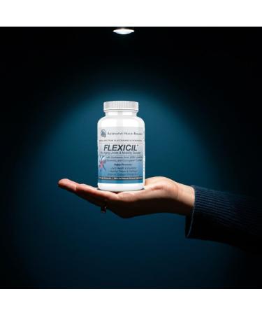 Flexicil Advanced Joint Mobility & Support | Glucosamine, Chondroitin, MSM, Hyaluronic Acid, Turmeric, Boswellia | Broad-Spectrum Bio-Enhanced Ingredients | 120 Vege-Capsules | 30-Day Supply - Buy Online on GoSupps.com