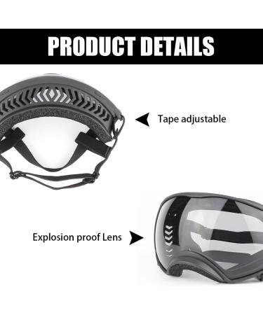 Dog Sunglasses for Large Dogs - UV Protection & Wide Field Vision | Adjustable Straps for Snow & Wind - Buy Online on GoSupps.com