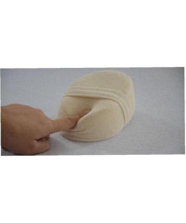 Exfoliating Loofah Pad - Natural Luffa Sponge Scrubber for Deep Cleansing | Spa & Shower Tool for Men & Women - Buy Online on GoSupps.com
