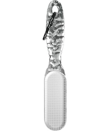 Foot Scrubber | 2-in-1 Foot Scraper Dead Skin Remover - Foot Rasp for Cracked Heel Reduces Calluses & Corns Foot File for Foot Care Wet/Dry Feet Transparent Gray - Buy Online on GoSupps.com