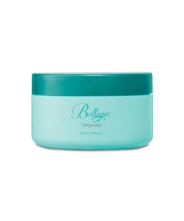 DIAMOND INTERNATIONAL Bellagio Turquoise Body Cream for women 300 ml with fruity and floral scent for softer and fragrant skin Made in Italy Jasmine 300 ml Confezione da 1