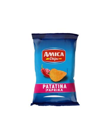 Amica Chips Paprika Potato Chips - Amica Chips 21 bags 50 grams