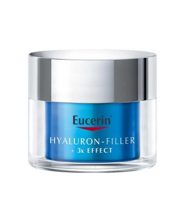 Eucerin Hyaluron-Filler + 3x Gel-Cream Effect Night Care Hydration Booster 50ml