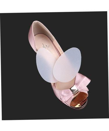 FRCOLOR Shoes Sticker Accessories 5 Pairs High Heel Sole Protectors Transparent Self-Adhesive Heel Pads Clear Anti-Wear Stickers for Shoes - 9.5x6.3cm - Buy Online on GoSupps.com