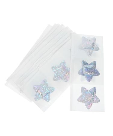 100pcs Nail Sticker Stickers Patch Wounds Protector Glitter Patches Breathable Sticker Care Sticker PVC Flash Accessories Travel 4.50X4.50X0.10CM