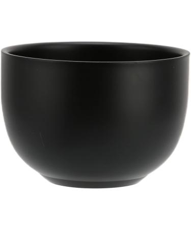 AMONIDA Black Stainless Steel Shaving Bowl - Anti-Slip Travel & Home Shaving Bowl - Buy Online on GoSupps.com