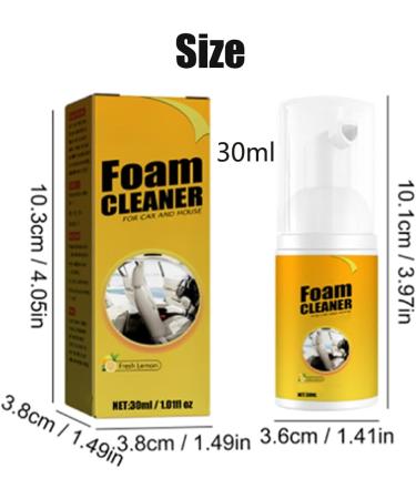 Buy Ambitionous Foam Cleaner - Multi-Functional Car & House Cleaning Agent | Best Foam Cleaner for Interiors - Buy Online on GoSupps.com