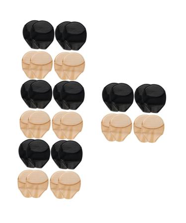 minkissy 16 Pairs Half Socks Toe Socks Topper Liner Socks Breathable Forefoot Pads Compact Metatarsal Pads Non-Slip Metatarsal Pads Foot Cushion Miss Mules Ordinary Lace Net