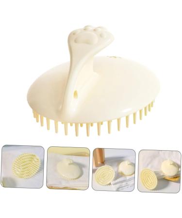 Frcolor Shampoo Massage Comb | Scalp Massager Hairbrush for Wet & Dry Use | 9.60x8.00x1.20cm | International Shipping Available - Buy Online on GoSupps.com