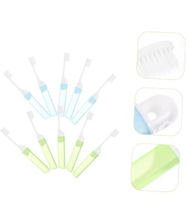 GLEAVI 50pcs Portable Toothbrush Cleaning Brush - Soft Disposable Travel Toothbrush for International Shipping - Buy Online on GoSupps.com