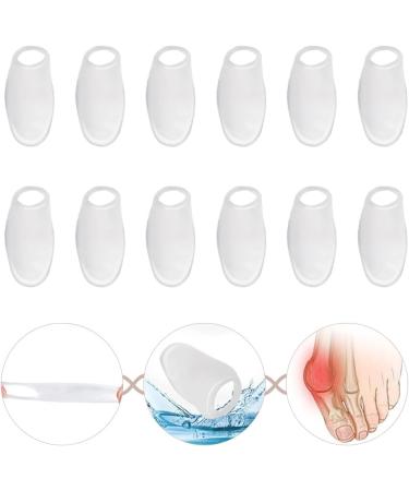 Mobestech 6 Pairs Silicone Toe Separator & Bunion Protector - Hallux Straighteners & Big Toe Spacers for Foot Comfort - Buy Online on GoSupps.com